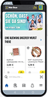 App Screenshot Einkauf