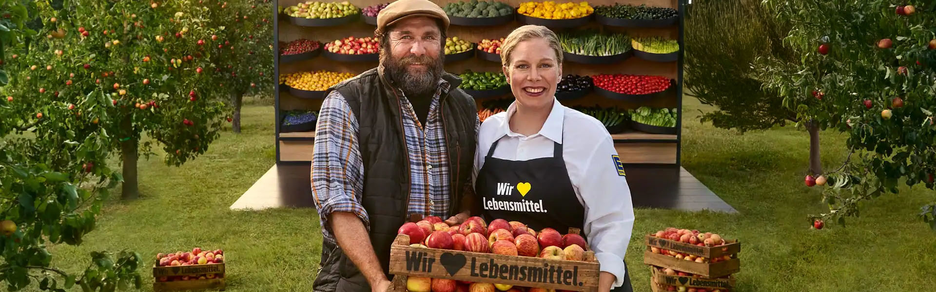 Regionale Produkte Banner Apfelbauer